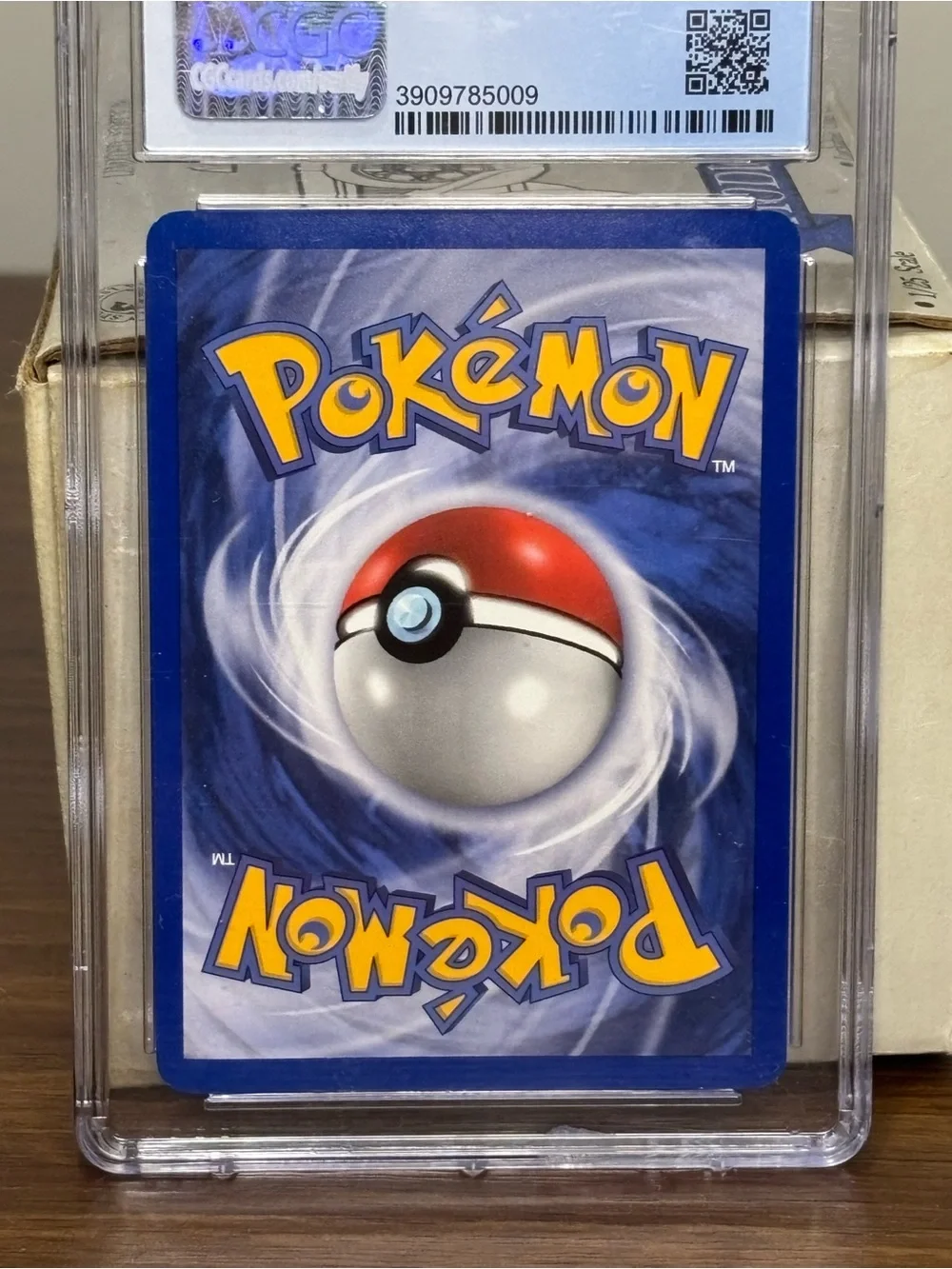 Strength Charm 92/107 Deoxys Reverse Holo Stamped CGC 9 Pokemon Card